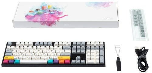 cumpără Tastatură Varmilo MA108M V2 CMYK EC Rose V2 RU în Chișinău 