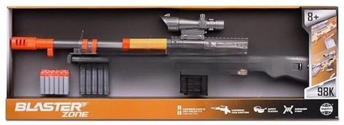 cumpără Armă de jucărie Wenyi WY2103D Accurate cu 12 gloanțe moi, 5 cartușe, ochelari, suport în Chișinău 