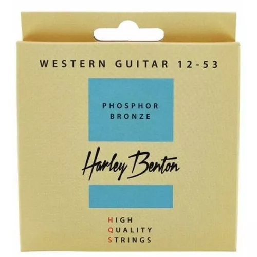 купить Струна для музыкального инструмента Harley Benton HQS WE 12-53 PB, corzi chitara acustica set в Кишинёве 
