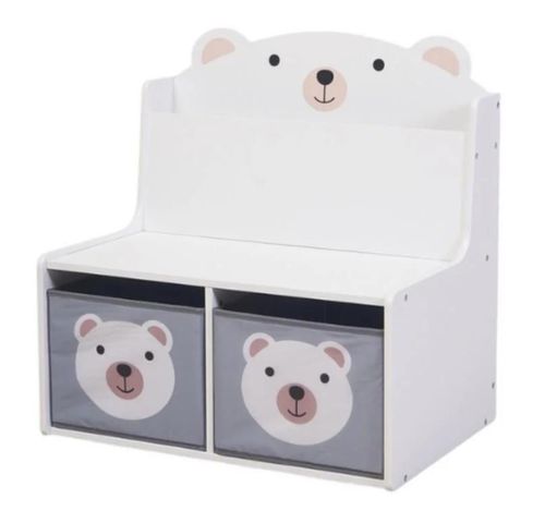 купить Набор детской мебели U-Grow UG-74BEAR BEAR (banca cu spațiu de depozitare pentru jucării și cărți) в Кишинёве 