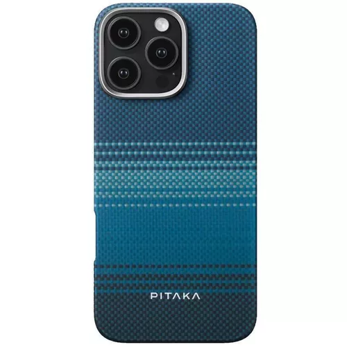cumpără Husă pentru smartphone Pitaka Tactile Woven case for iPhone 16 Pro max Moonrise (KI1601MOM) în Chișinău 