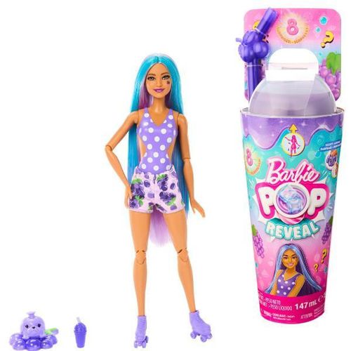 cumpără Păpușă Barbie HNW44 Pop Reveal Suc de struguri, Fruit Series în Chișinău 