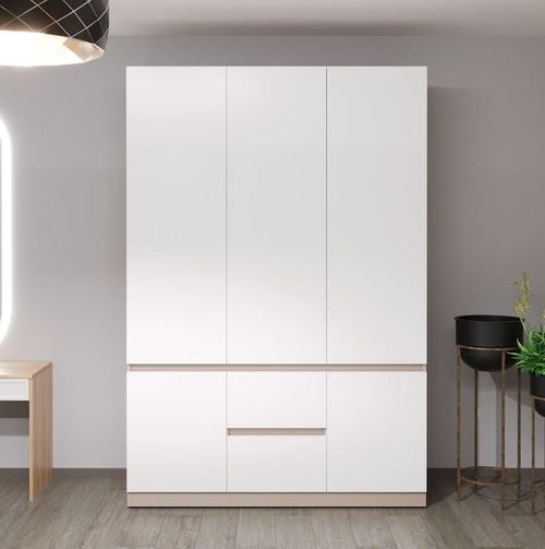 cumpără Dulap Bayro Harmony 1500x2200x550 cu sertare gri piatra în Chișinău 