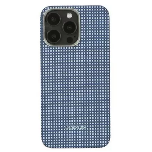 купить Чехол для смартфона Pitaka MagEZ Case 4 for iPhone 15 Pro Max (KI1501PBLUE) в Кишинёве 