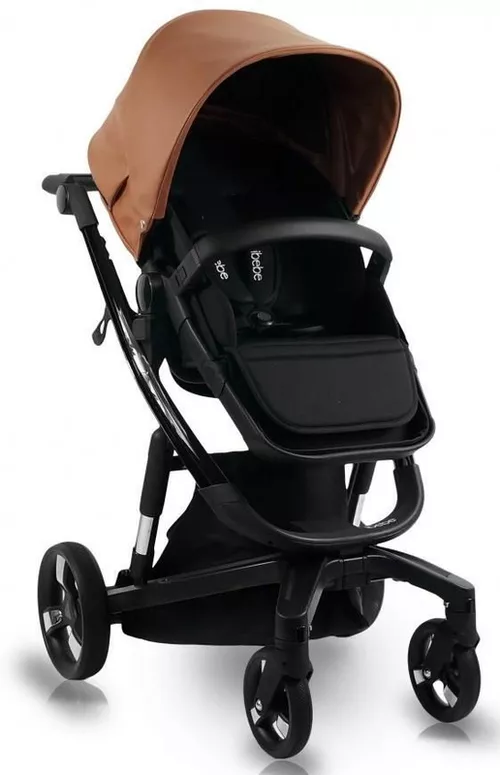 купить Детская коляска ibebe Istop Ecco Caramel в Кишинёве 
