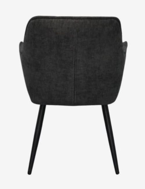 купить Стул Evelin di Costacurta YTC-090 B, UF885-15 (Dark grey) в Кишинёве 