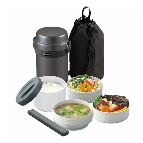купить Термос для пищи Zojirushi SL-JAF14HG Jar set 1.23L dark-grey в Кишинёве 