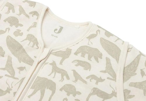 cumpără Haine pentru copii Jollein 016-548-67043 Sac de dormit cu maneci detasabile Sleepy Animals Olive Green, 70cm în Chișinău 