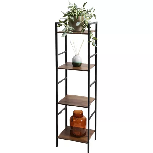 cumpără Etajeră H&S 52576 4 nivele 30X24X106cm, metal/lemn în Chișinău 