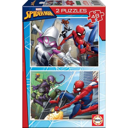 cumpără Puzzle Educa 18099 2X48 Spider-Man în Chișinău 