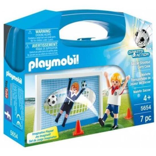 купить Конструктор Playmobil PM5654 Soccer Shootout Carry Case в Кишинёве 