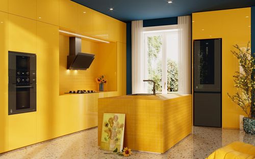 купить Холодильник с нижней морозильной камерой Teka RBF 88670 VAN GOGH в Кишинёве 