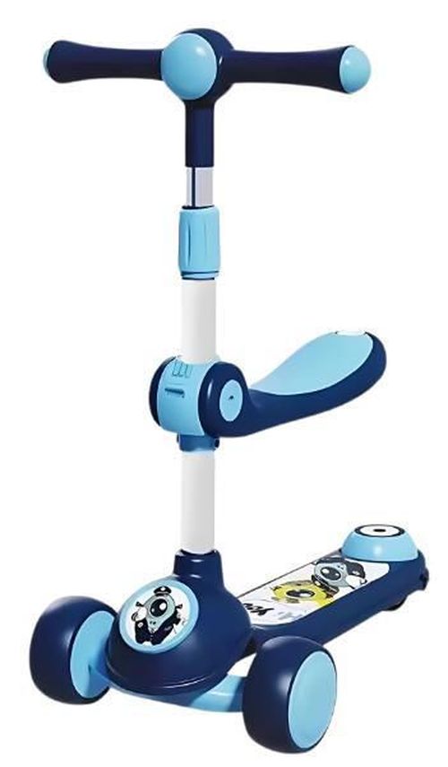 cumpără Trotinetă miscellaneous BW638Z Scooter cu 3 roți, lumini și muzică (4 culori) în Chișinău 