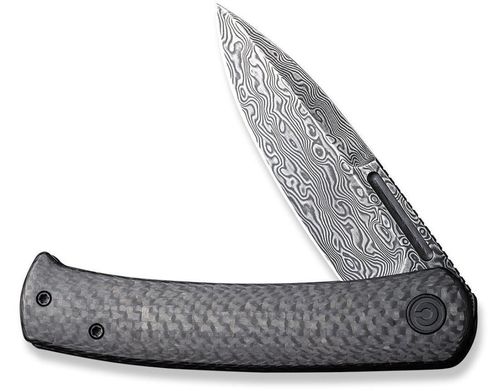 купить Нож походный Civivi C21025C-DS1 Caetus, mâner carbon fiber, Liner Lock в Кишинёве 