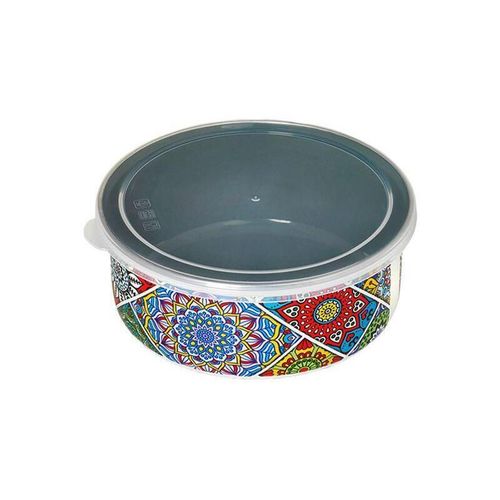 купить Контейнер для хранения пищи Metalac 51765 эмалированный Sultana 18cm, 1.8l, крышка пластик в Кишинёве 