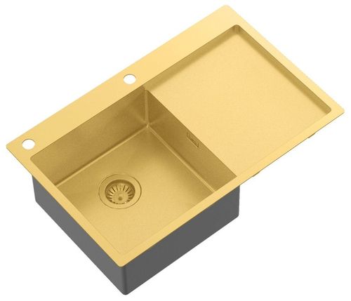 купить Мойка кухонная Helika-AquaSanita TERRA101N-L-G NANO в Кишинёве 