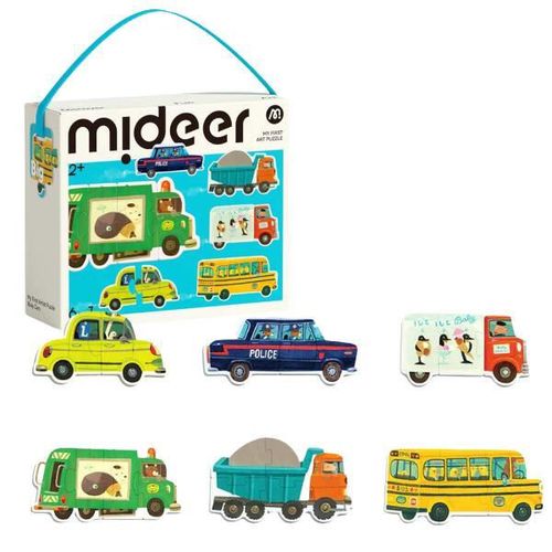 купить Головоломка Mideer MD1458 Puzzle Autoturisme în oraș, 6 în 1 в Кишинёве 
