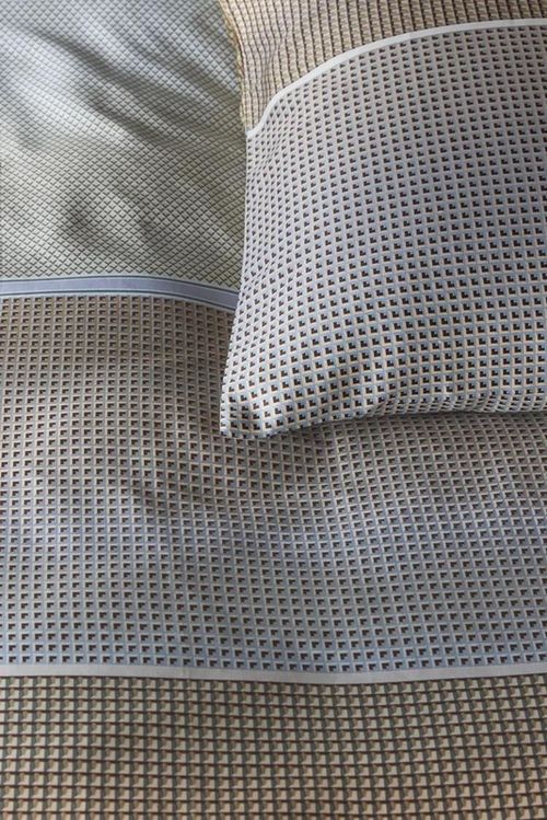 cumpără Lenjerie de pat Beddinghouse 332902 Kardol Charlottesville Blu.Grey 200x200/220 Blu.Grey în Chișinău 