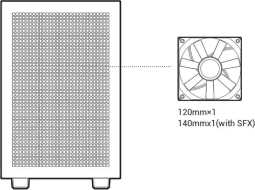 cumpără Carcasă PC Deepcool CH160 PLUS Micro-ATX în Chișinău 