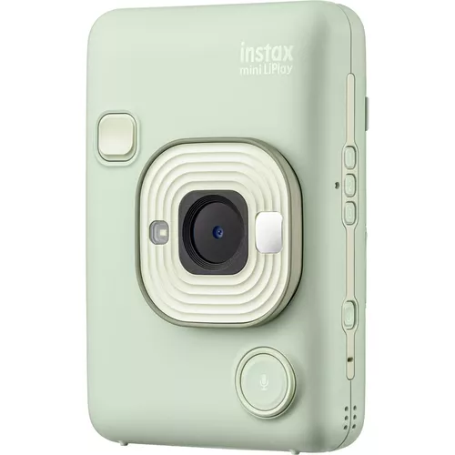 купить Фотоаппарат моментальной печати FujiFilm Instax Mini LIPLAY Matcha Green в Кишинёве 