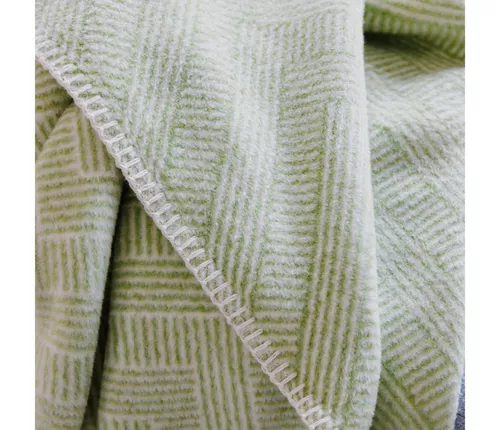 cumpără Cuvertură Ibena 1111/700 Jacquard Decke Nazca 150x200 Green în Chișinău 