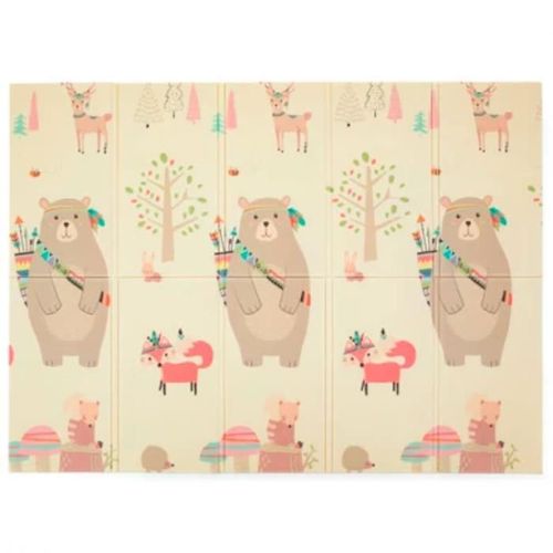 cumpără Complex de joacă pentru copii Petite&Mars 435070 Covoras de joaca pliabil 2 in 1 Campy Elephant&Fox în Chișinău 