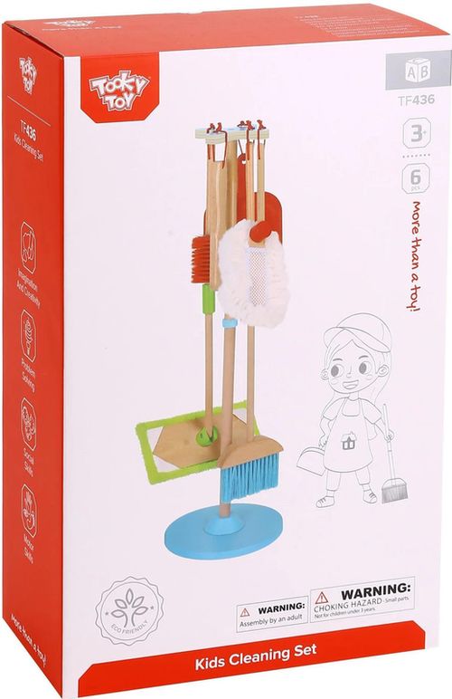 купить Игрушка Tooky Toy R25 /17 (71465) Набор для уборки для детей TF436A в Кишинёве 