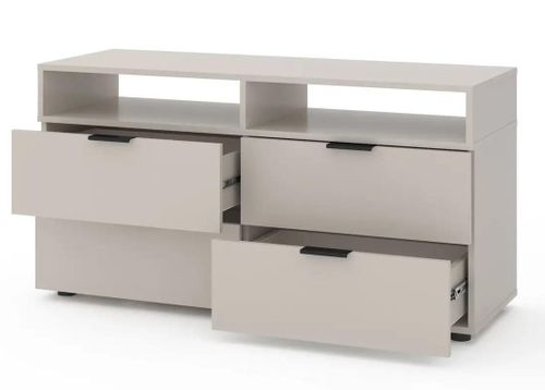 cumpără Comodă TV Nex Home A020, 1200x420x625mm, PAL, Cashmere în Chișinău 