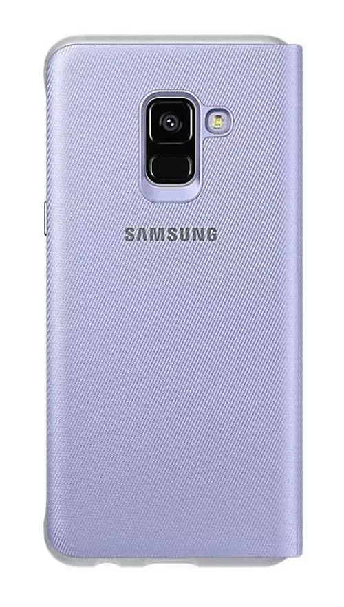 cumpără Husă pentru smartphone Samsung EF-FA530, Galaxy A8 2018, Neon Flip Cover, Orchid în Chișinău 