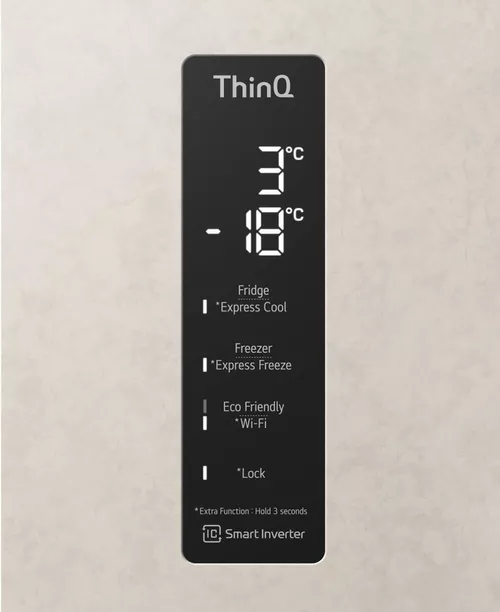 cumpără Frigider cu congelator jos LG GA-B509CEQM DoorCooling+ în Chișinău 