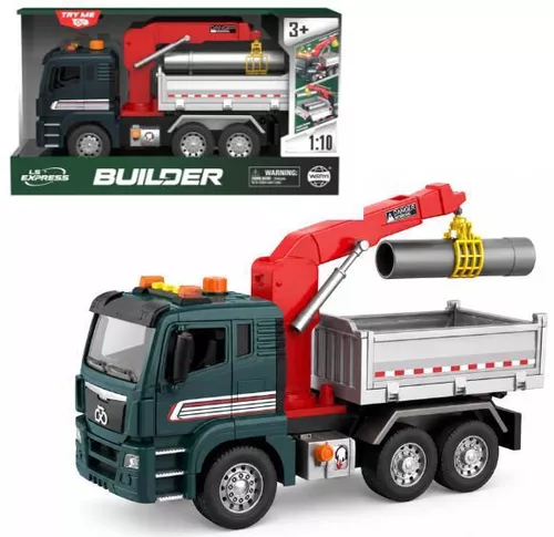 cumpără Mașină Wenyi WY1113A 1:10 Camion cu macara cu fricțiune (lumini/sunete) în Chișinău 
