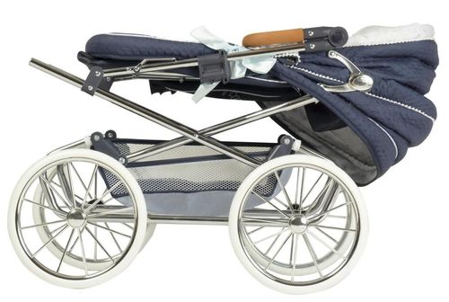 cumpără Păpușă DeCuevas 82044 коляска для кукол REBORN с зонтиком и аксессуарами VINTAGE 2023 - 90 cm în Chișinău 