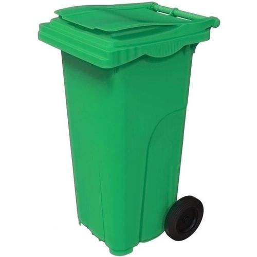 cumpără Coș de gunoi Uniplast 37270V 120 L pe roti (verde inchis) TR în Chișinău 