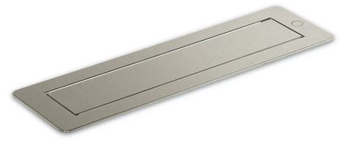 купить Розетка электрическая ASA Plastici 060.24F.00033 Versaturn 3.0 3 sockets F+ 1 USB 5V(A+C) Stainless steel в Кишинёве 