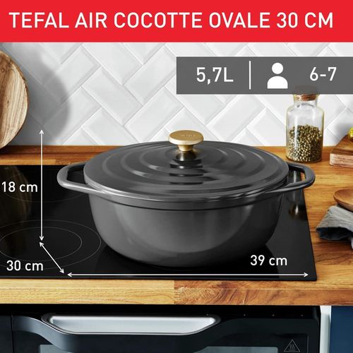 купить Кастрюля Tefal E2558904 Air 5,7l в Кишинёве 