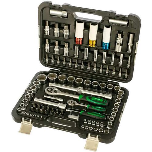 купить Набор ручных инструментов Hitachi-Hikoki Trusa chei tubulare si antrenor 1/4"-1/2" 98 buc в Кишинёве 