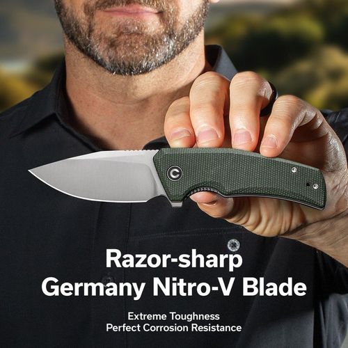 купить Нож походный Civivi C23006-2 Regulatron, mâner Micarta, Liner Lock в Кишинёве 