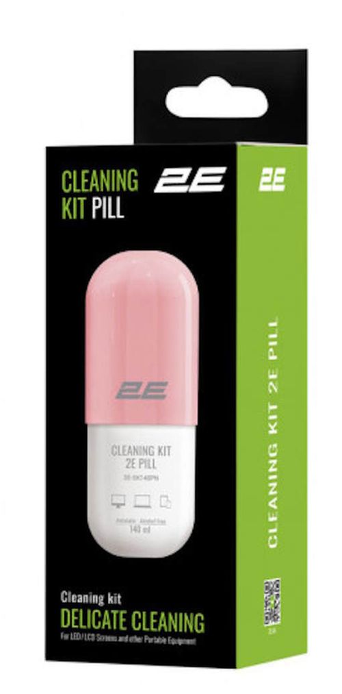 купить Средство для чистки ПК 2E 2E-SK140PN, 2in1, White-pink в Кишинёве 