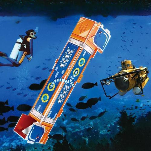 купить Конструктор Cubik Fun DS1116h 3D puzzle Periscop, 10el в Кишинёве 