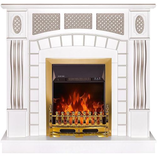 cumpără Șemineu electric ArtFlame Amsterdam wood & Galileo gold în Chișinău 