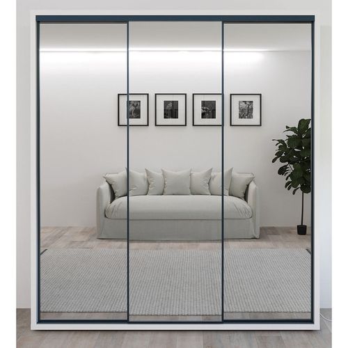 cumpără Dulap Bayro Parma 2000x2250x600 белый, купе în Chișinău 