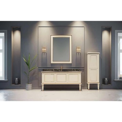 cumpără Dulap pentru lavoar Orka Glory 160 Cream Matt în Chișinău 