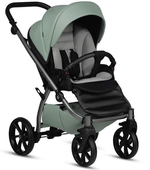 купить Детская коляска Tutis 2in1 UNO5+ Leather 2/1 Sage (1402039) в Кишинёве 