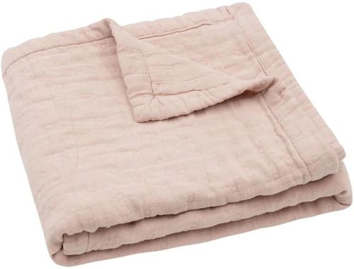 купить Детское постельное белье Jollein 521-511-68082 Paturica din muselina Jacquard Wild Rose, 75x100cm в Кишинёве 