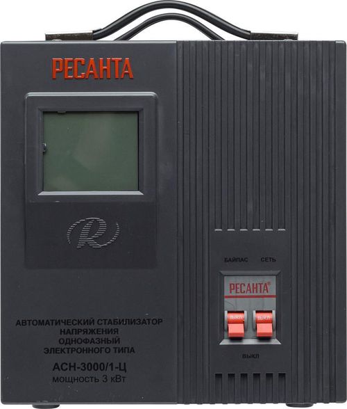 cumpără Regulator tensiune Ресанта ACH-3000/1-Ц 3000 W 220 - 240 V (98937) în Chișinău 