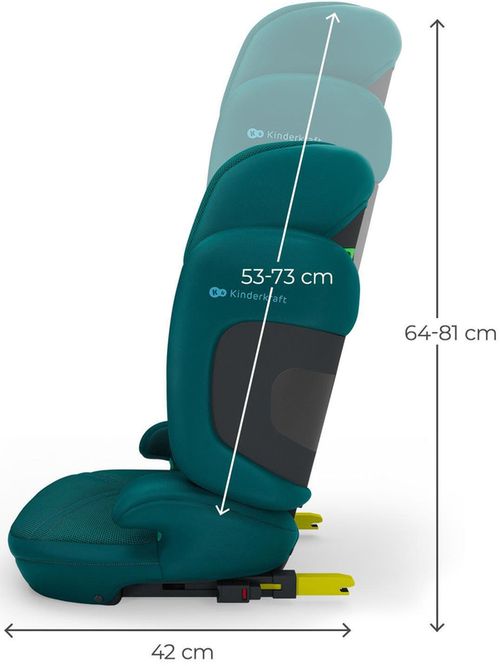 купить Автокресло KinderKraft KCXPPR02GRE0000 Xpand 2 PRO i-Size 100-150cm Green в Кишинёве 