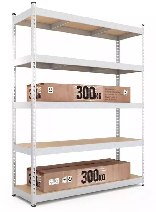 cumpără Raft de depozitare Nex Home Titan 2160x1200x600mm, 5 polițe PAL, galvanizat în Chișinău 