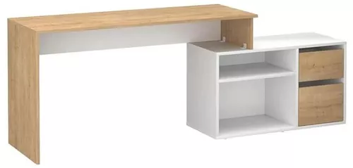купить Офисный стол Bofigo 20-03-41 Sapphire Oak/White в Кишинёве 