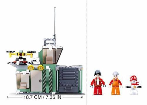 cumpără Set de construcție Sluban B0953 Town (Snowfield rescue) Rescue Base în Chișinău 