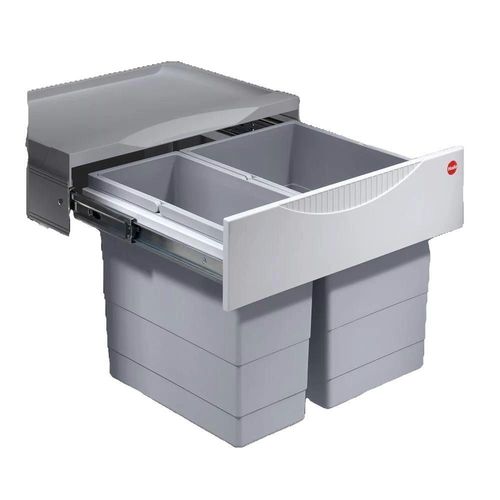 купить Урна для мусора Hailo 3644701 Space Saving Tandem в Кишинёве 